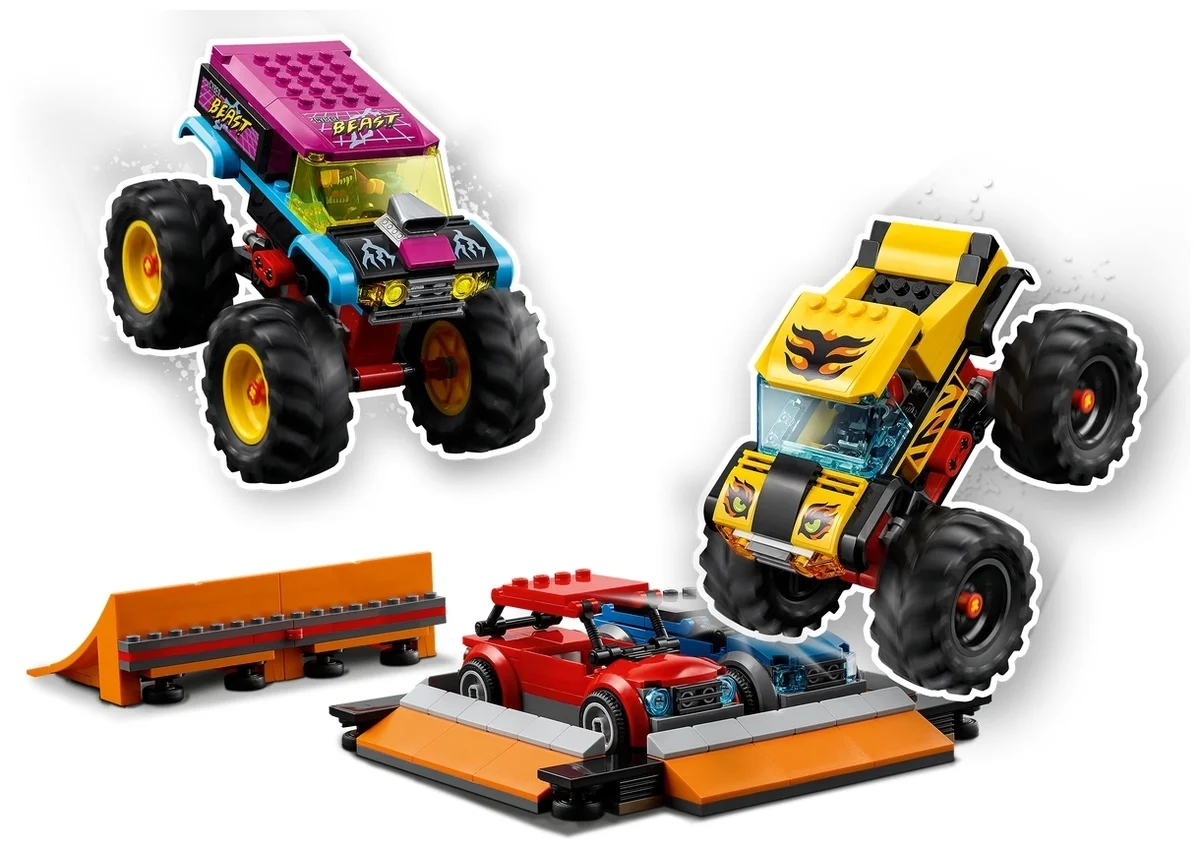 Конструктор LEGO 60295 Город Арена для шоу каскадёров Казахстан Конструктор LEGO 60295 Город Арена для шоу каскадёров Казахстан