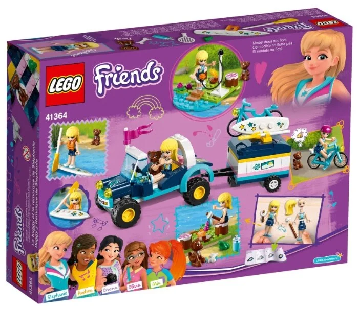 Конструктор LEGO Багги с прицепом Стефани Friends 41364