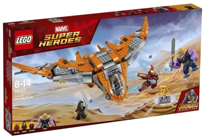 Конструктор LEGO Танос: последняя битва 76107