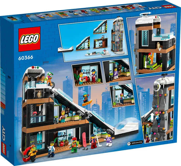 Фотография Конструктор LEGO 60366 Город Горнолыжный курорт