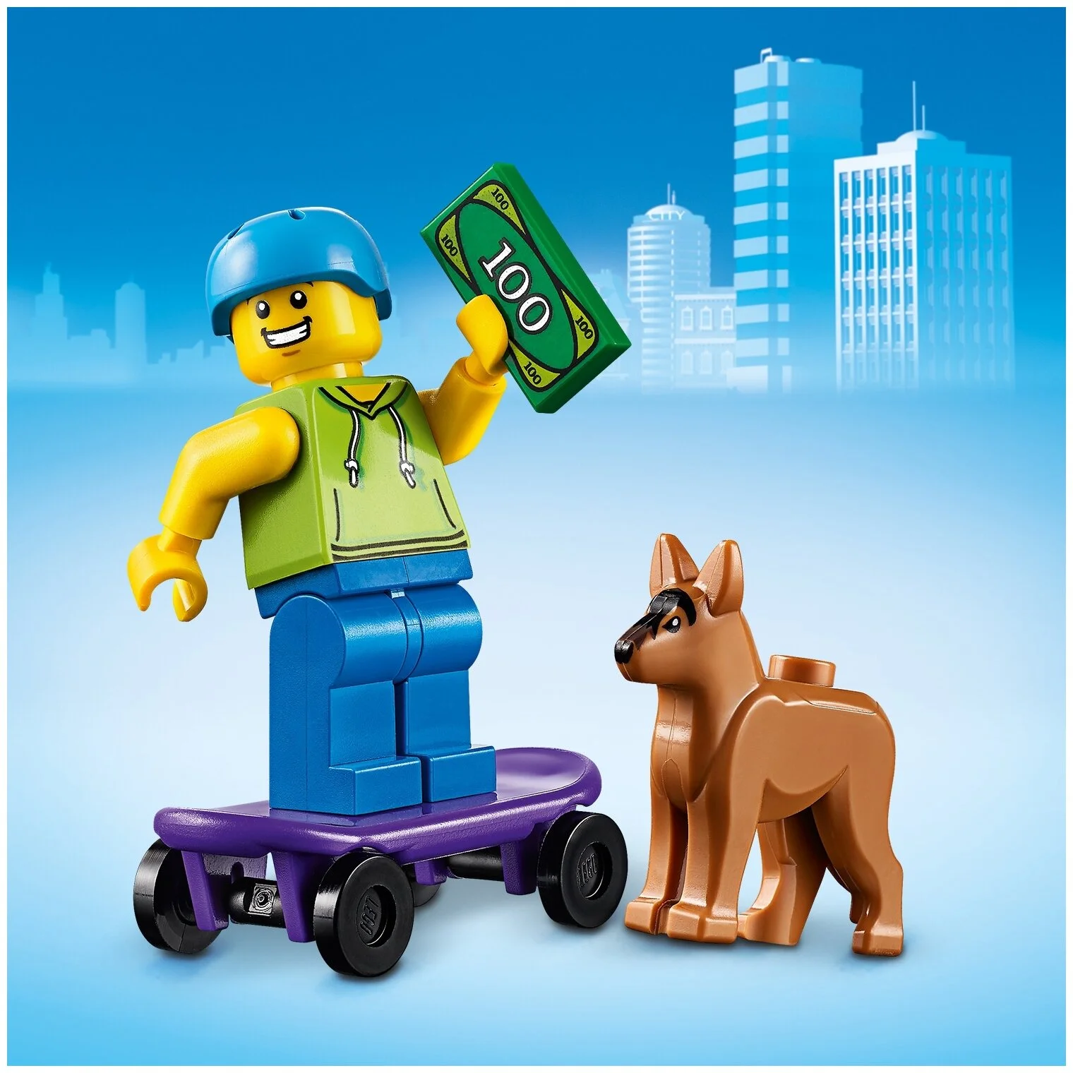 Конструктор LEGO Грузовик мороженщика CITY 60253 Казахстан