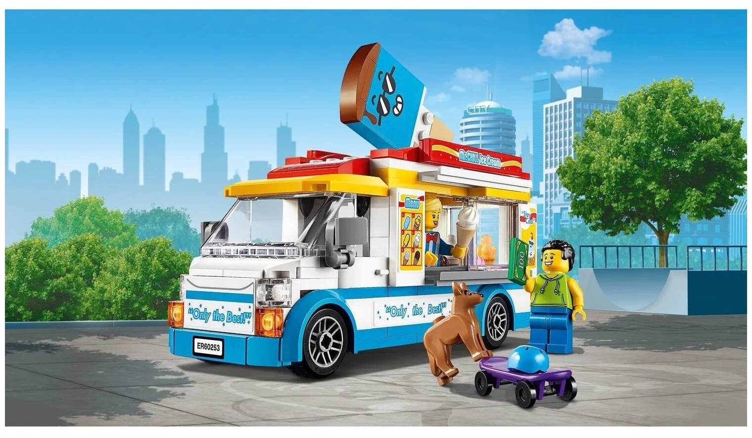 Конструктор LEGO Грузовик мороженщика CITY 60253 Казахстан