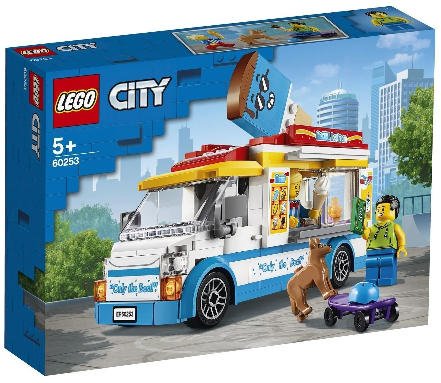 Конструктор LEGO Грузовик мороженщика CITY 60253 Казахстан