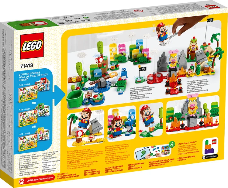 Фотография Конструктор LEGO 71418 Super Mario Инструменты для творчества