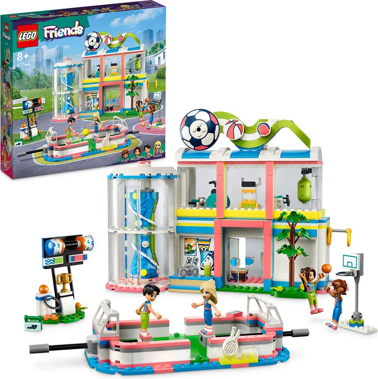 Картинка Конструктор LEGO 41744 Подружки Спортивный центр