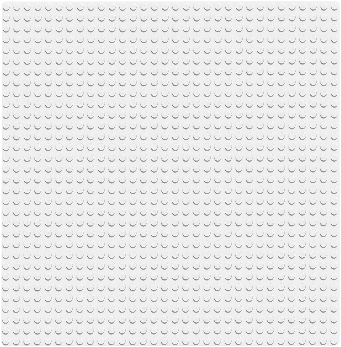 Фотография Конструктор LEGO Белая базовая пластина Classic 11010