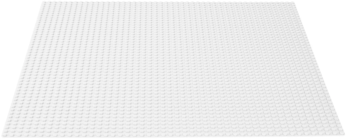 Картинка Конструктор LEGO Белая базовая пластина Classic 11010