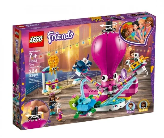 Фото Конструктор LEGO Аттракцион «Весёлый осьминог» Friends 41373