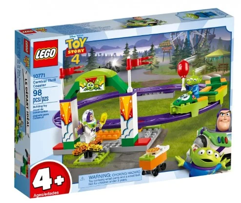 Фото Конструктор LEGO Аттракцион «Паровозик» 4+ 10771