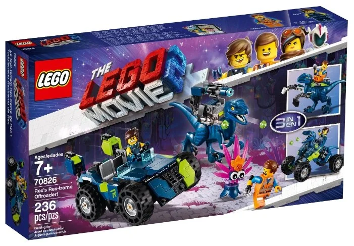 Конструктор LEGO Рэкстремальный внедорожник Рэкса! Movie 70826