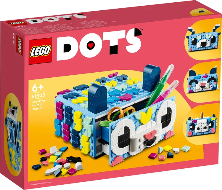 Фото Конструктор LEGO Креативный ящик для животных DOTS 41805