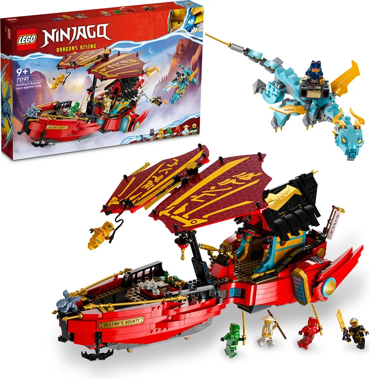 Картинка Конструктор LEGO 71797 Ниндзяго Дар судьбы - Гонка со временем