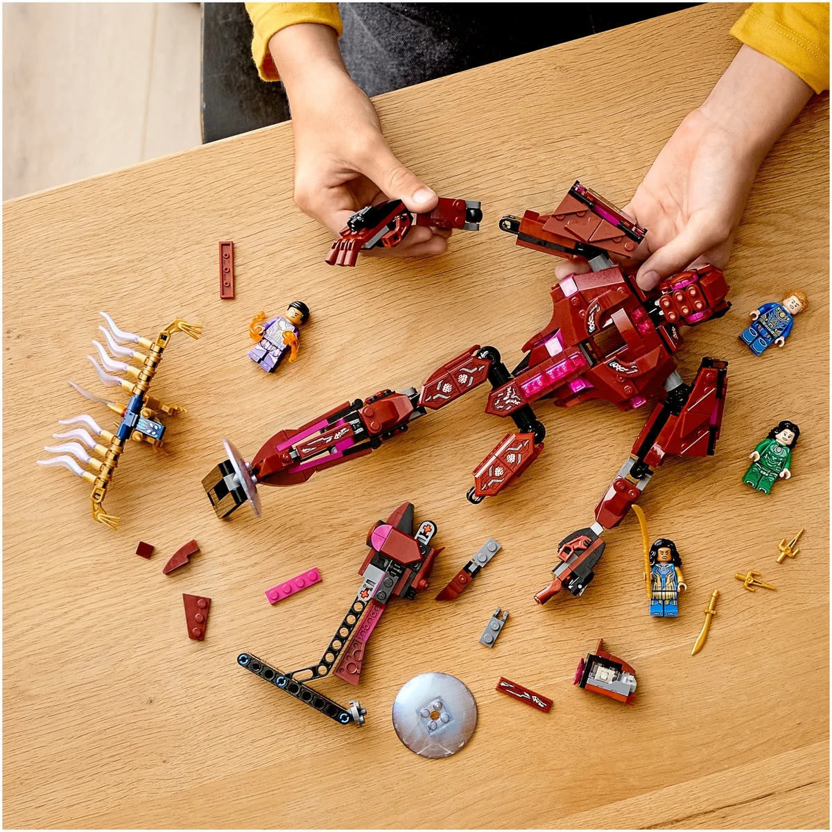 Конструктор LEGO 76155 Супер Герои Вечные перед лицом Аришема Казахстан Конструктор LEGO 76155 Супер Герои Вечные перед лицом Аришема Казахстан