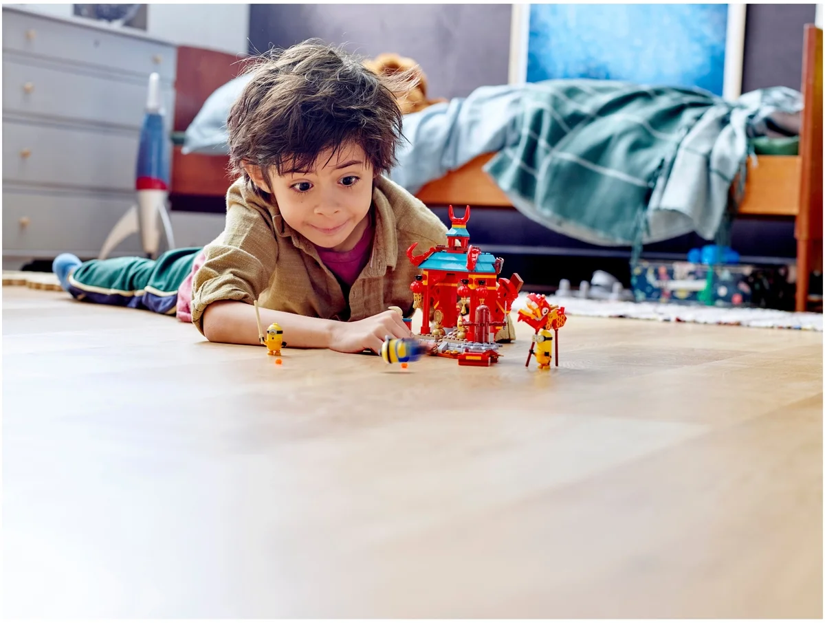 Конструктор LEGO 75550 Миньоны: бойцы кунг-фу Казахстан