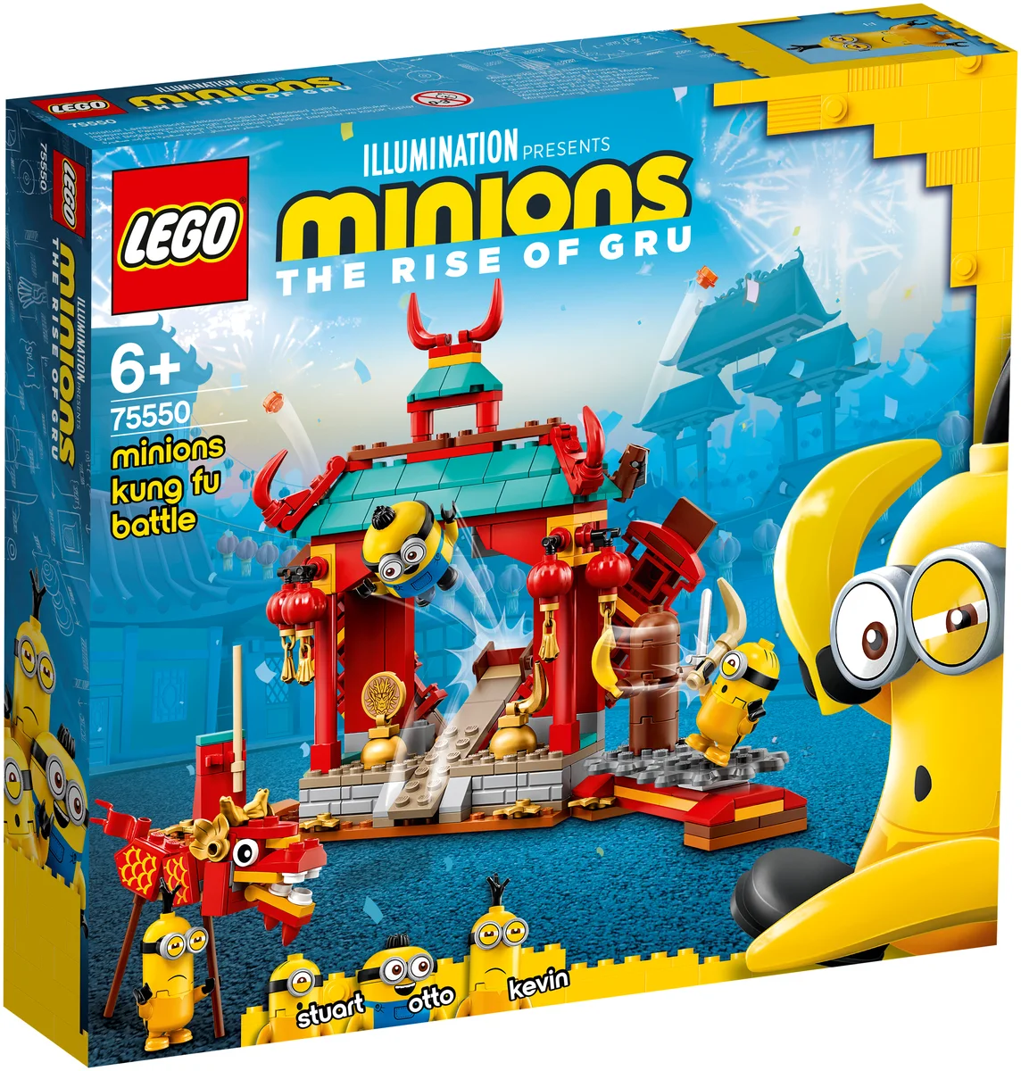Конструктор LEGO 75550 Миньоны: бойцы кунг-фу Казахстан