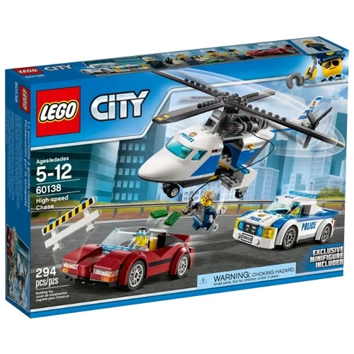 Фото Конструктор LEGO Стремительная погоня CITY 60138