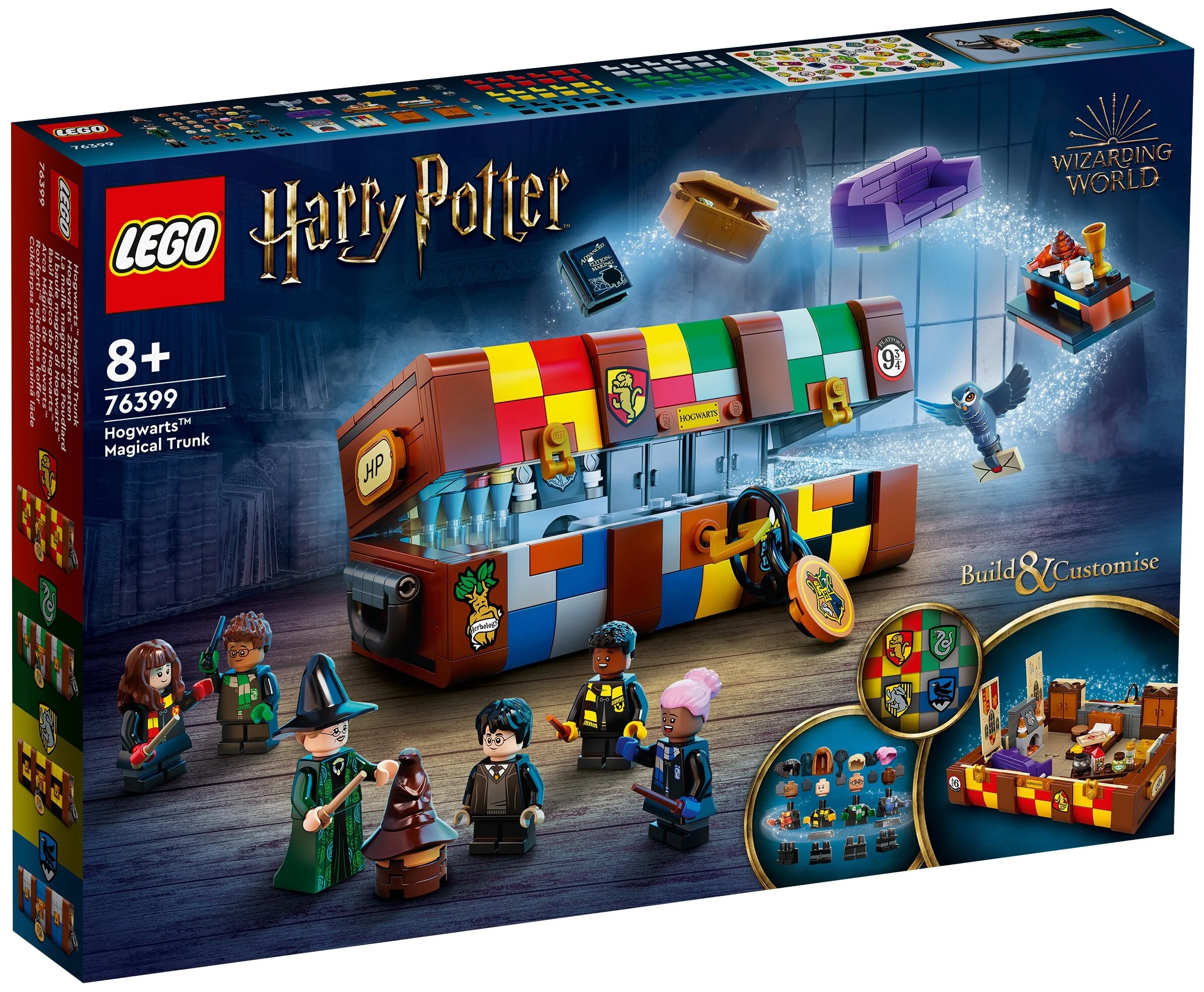 Конструктор LEGO Волшебный чемодан Хогвартса Harry Potter 76399 Казахстан