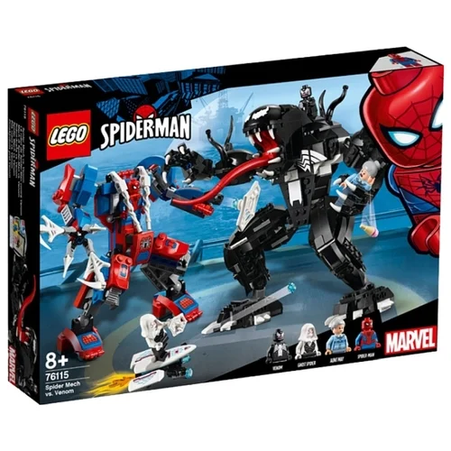 Конструктор LEGO Человек-паук против Венома Super Heroes 76115