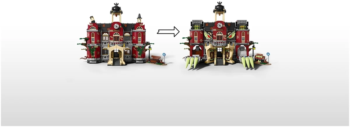 Конструктор LEGO Школа с привидениями Ньюбери Hidden Side 70425 Казахстан