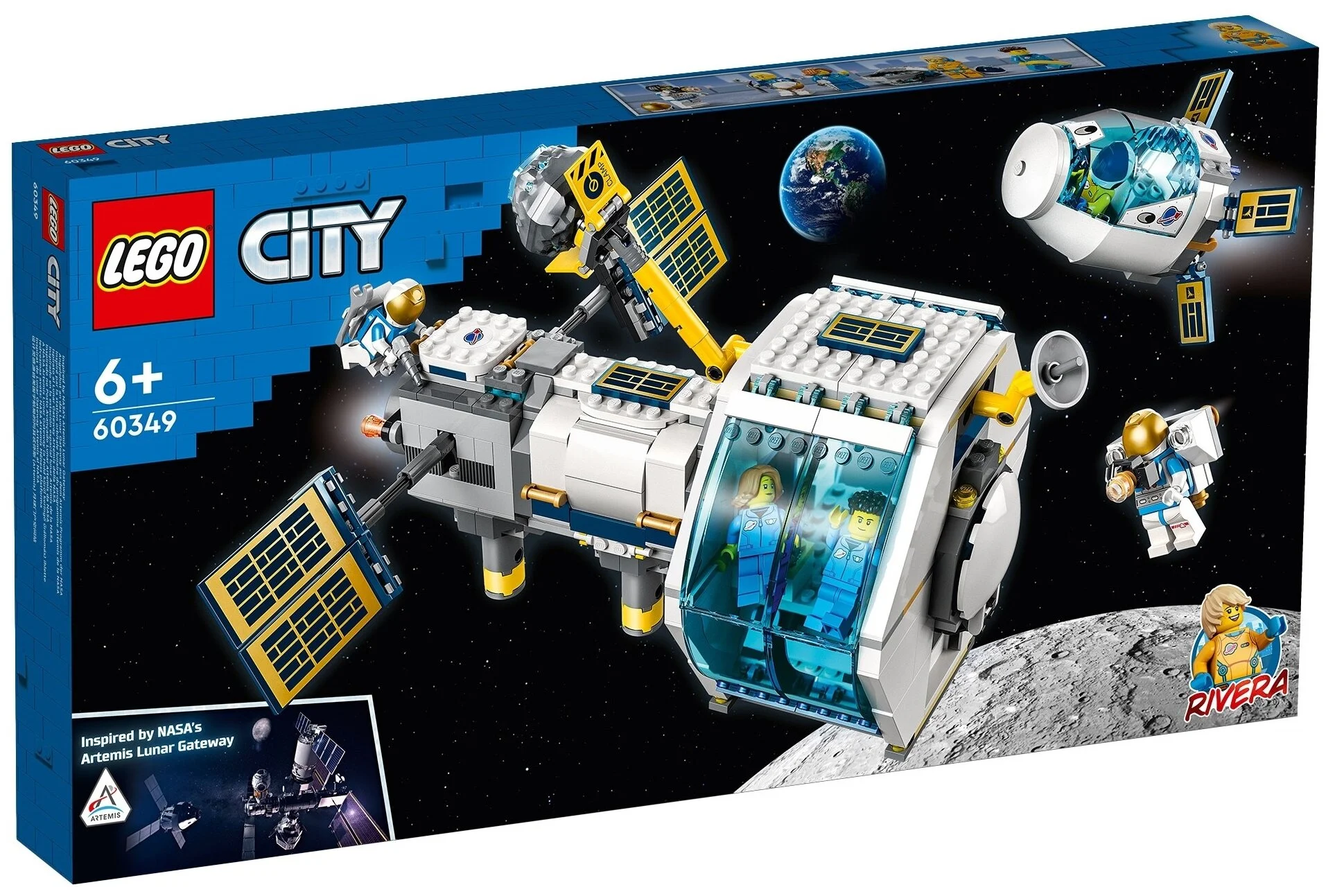 Конструктор LEGO Лунная космическая станция 60349 Казахстан