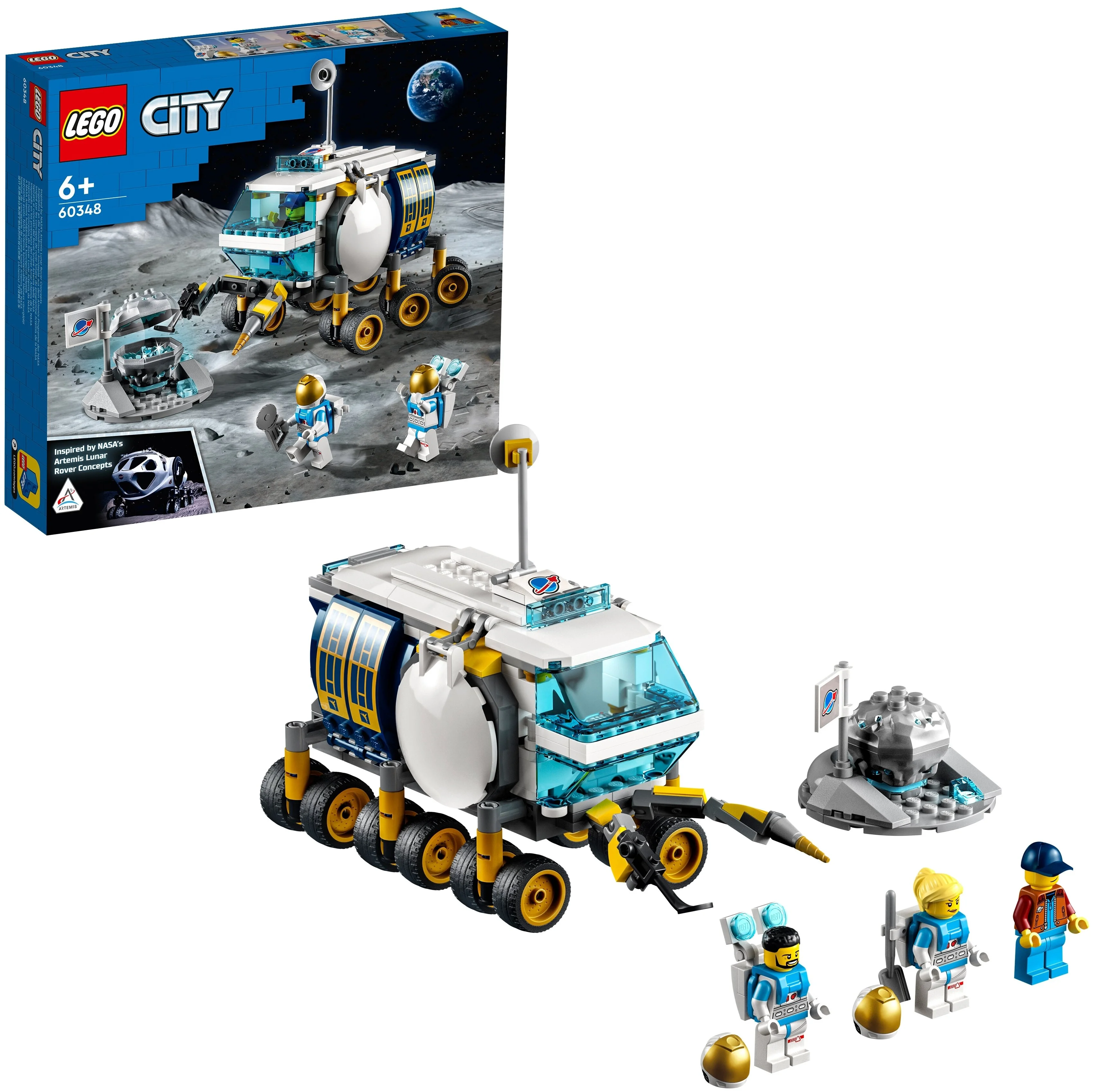 Фотография Конструктор LEGO Луноход CITY 60348