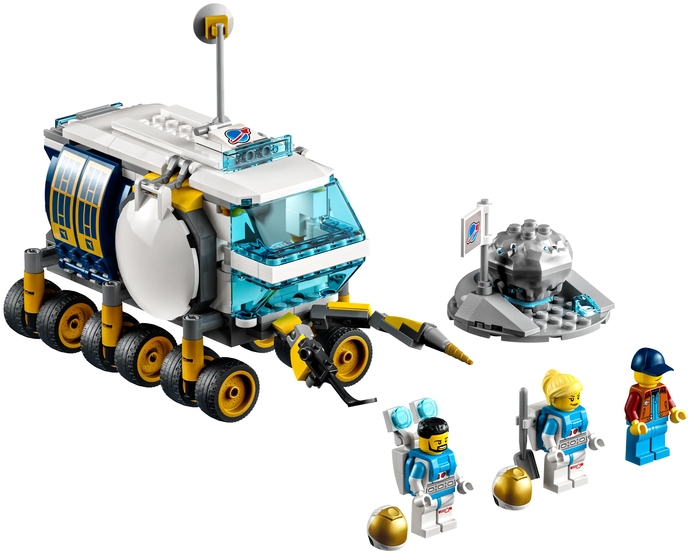 Картинка Конструктор LEGO Луноход CITY 60348