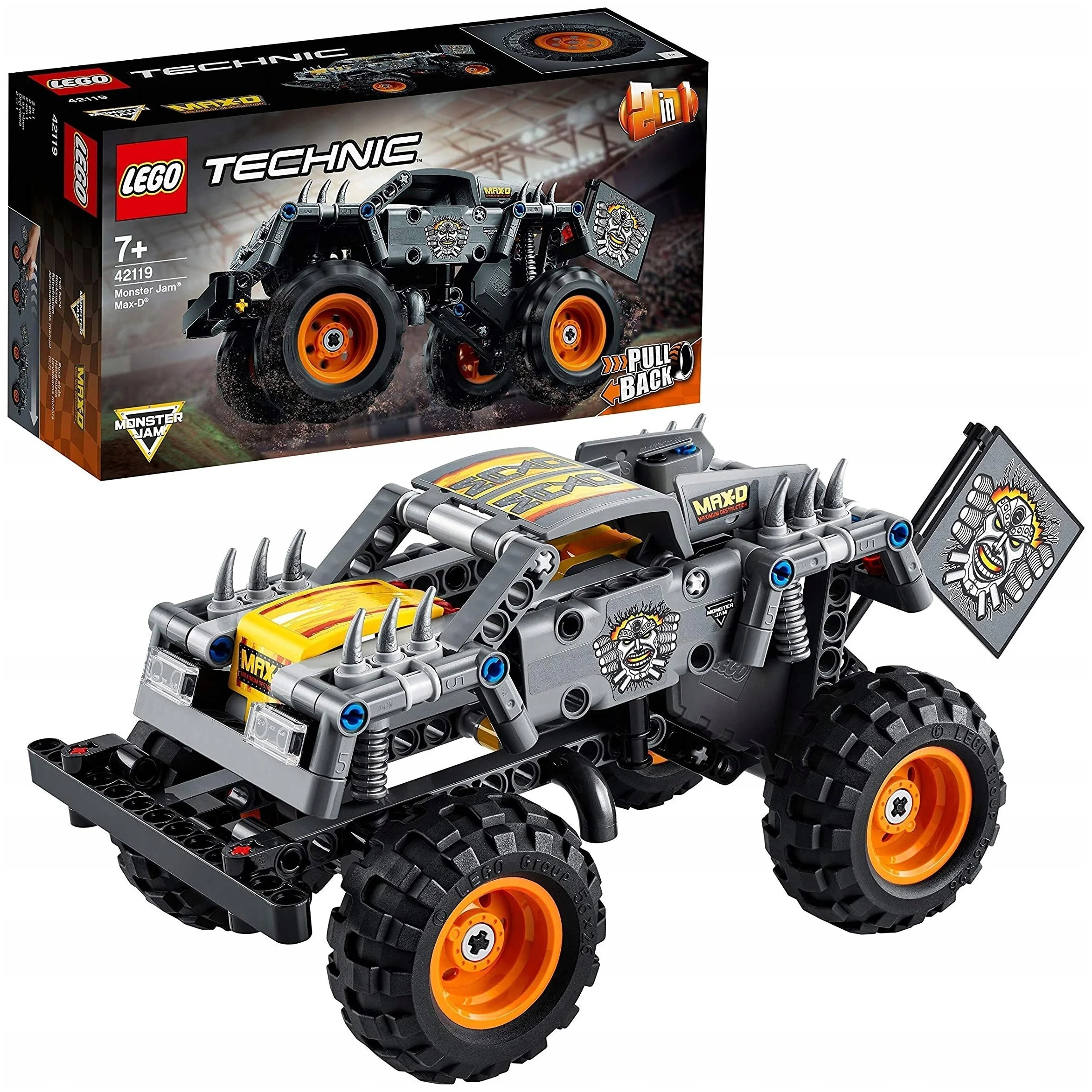Фотография Конструктор LEGO 42119 Technic Monster Jam Max-D