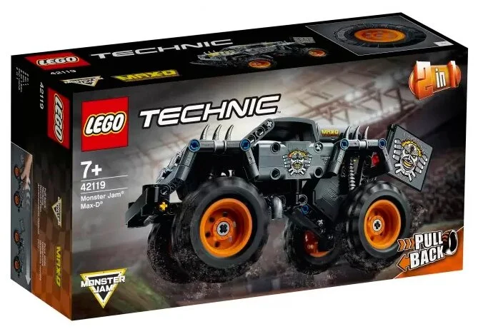 Конструктор LEGO 42119 Technic Monster Jam Max-D Казахстан
