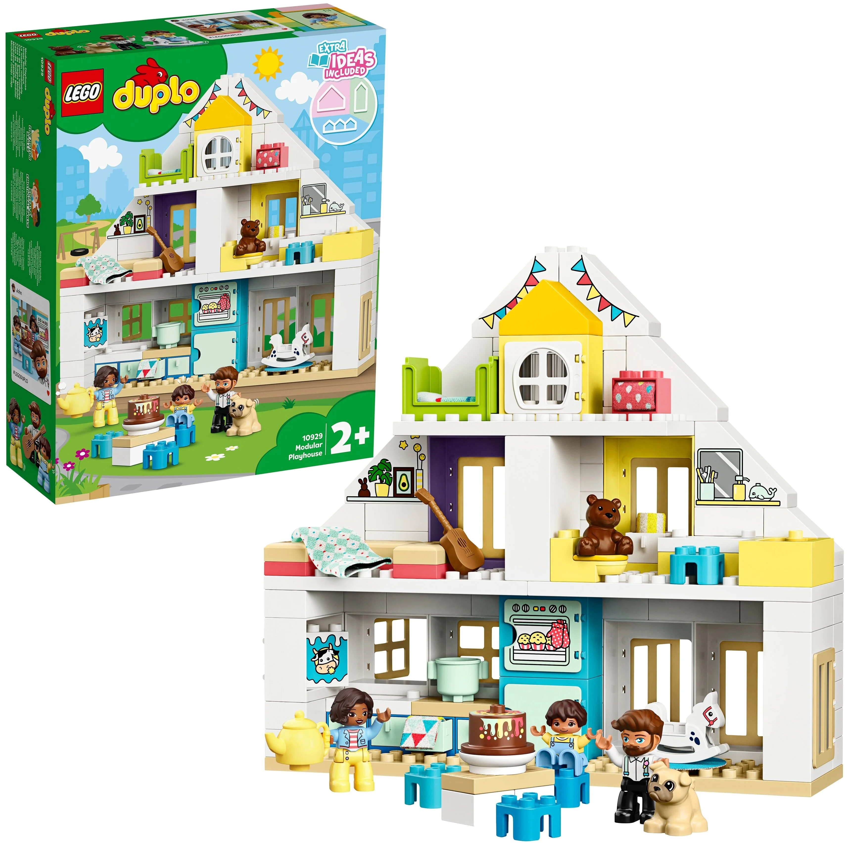 Картинка Конструктор LEGO Модульный игрушечный дом DUPLO 10929 Картинка Конструктор LEGO Модульный игрушечный дом DUPLO 10929