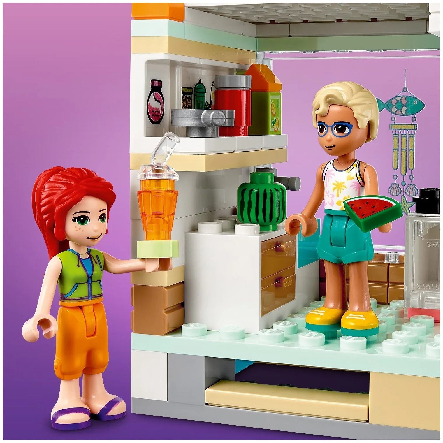 Конструктор LEGO Пляжный дом для отдыха Friends 41709 Казахстан