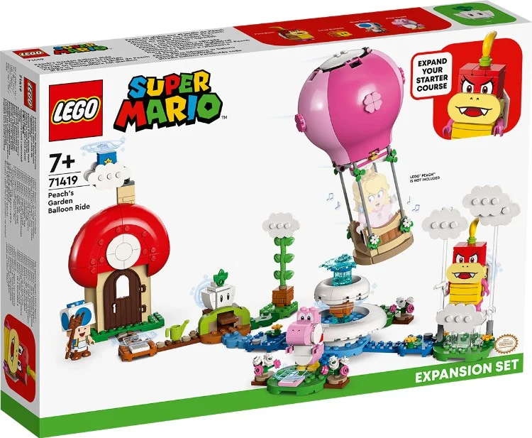 Фото Конструктор LEGO 71419 Super Mario Персиковый полет на воздушном шаре