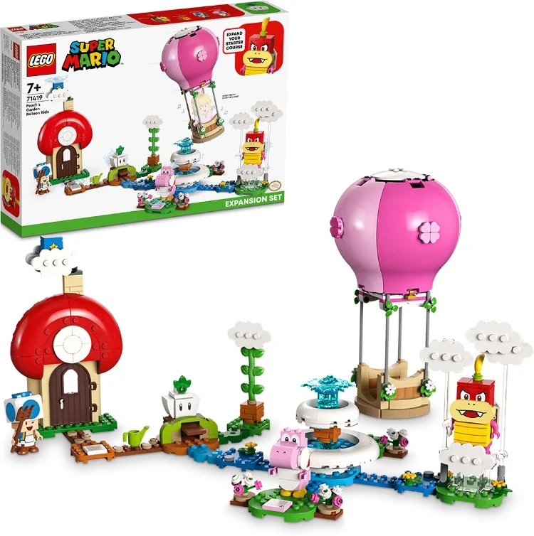 Картинка Конструктор LEGO 71419 Super Mario Персиковый полет на воздушном шаре