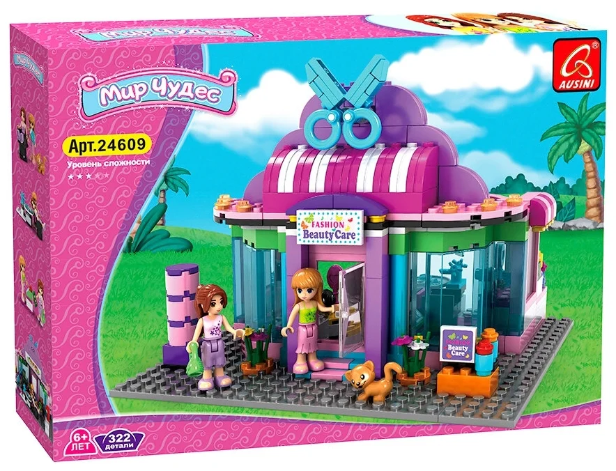 Фото Конструктор AUSINI 24609 Мир Чудес Салон модного стилиста