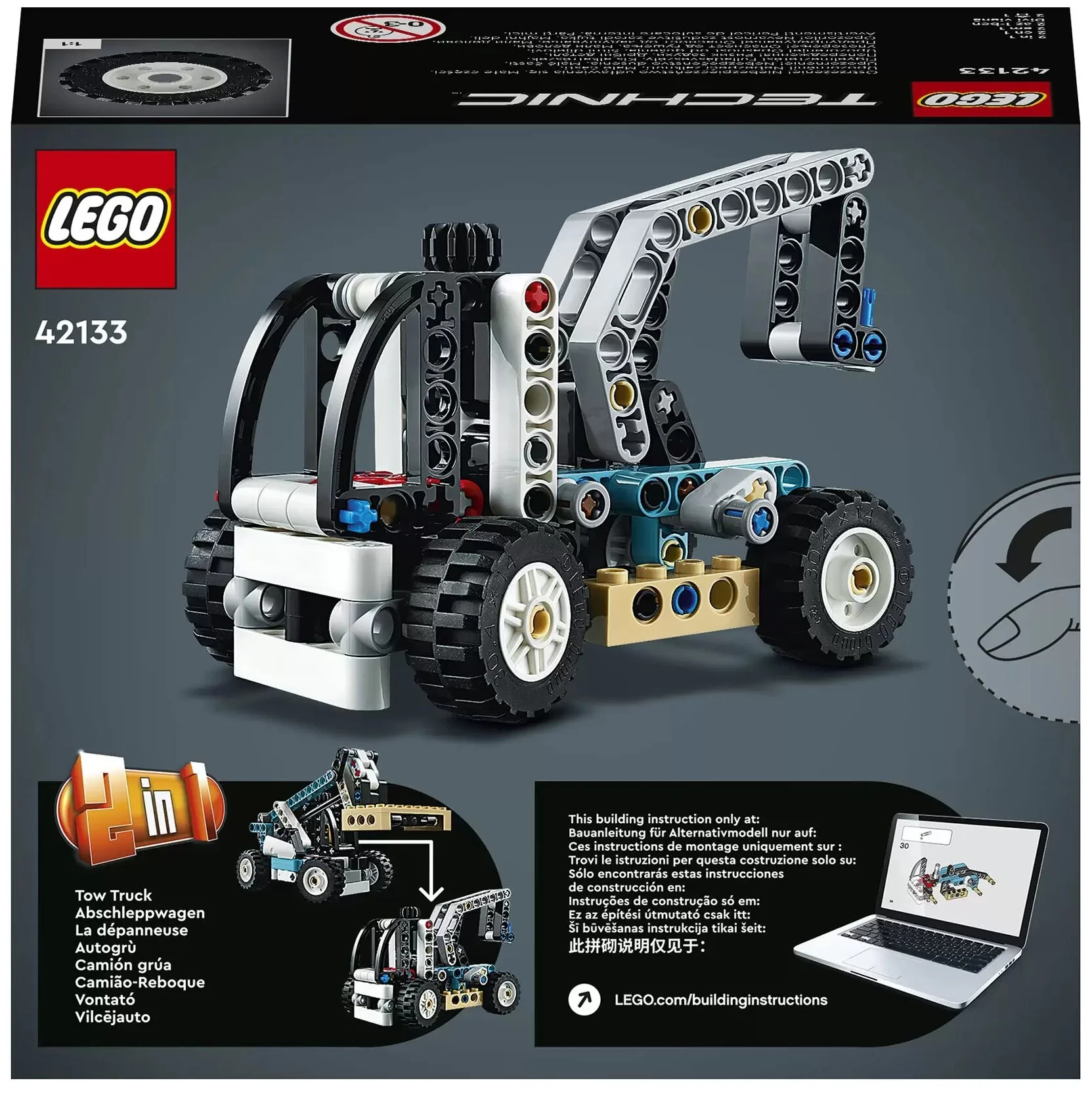 Фото Конструктор LEGO Погрузчик TECHNIC 42133