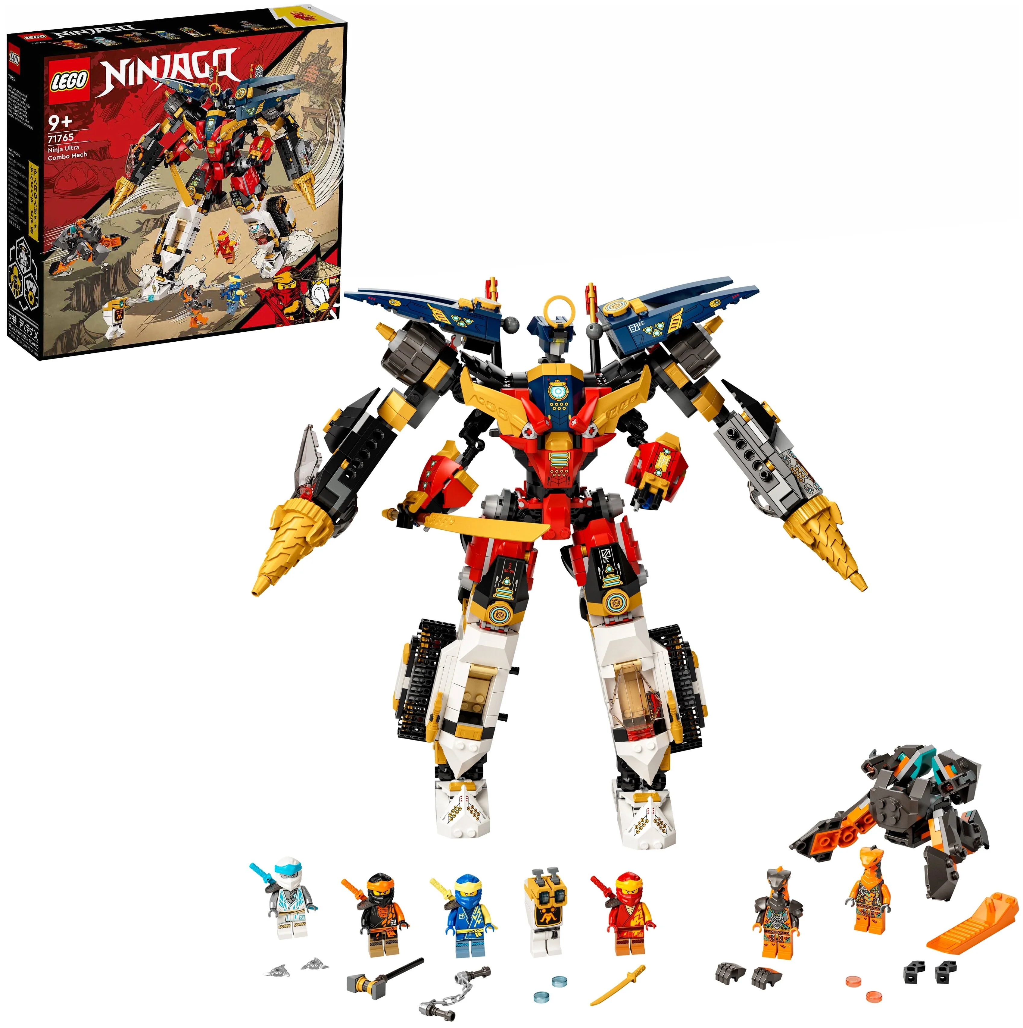 Фотография Конструктор LEGO Ультра-комбо-робот ниндзя Ninjago 71765