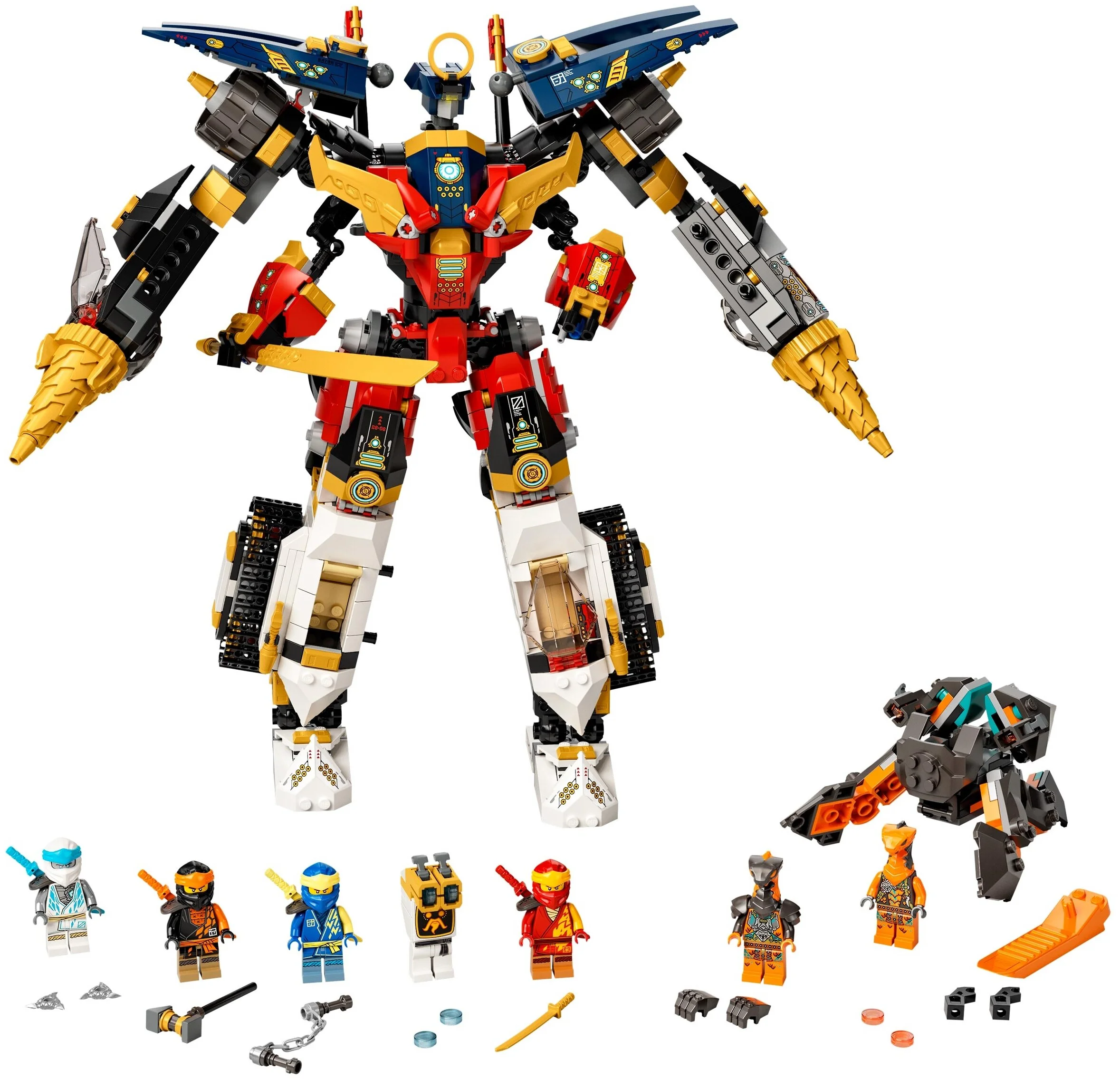 Картинка Конструктор LEGO Ультра-комбо-робот ниндзя Ninjago 71765