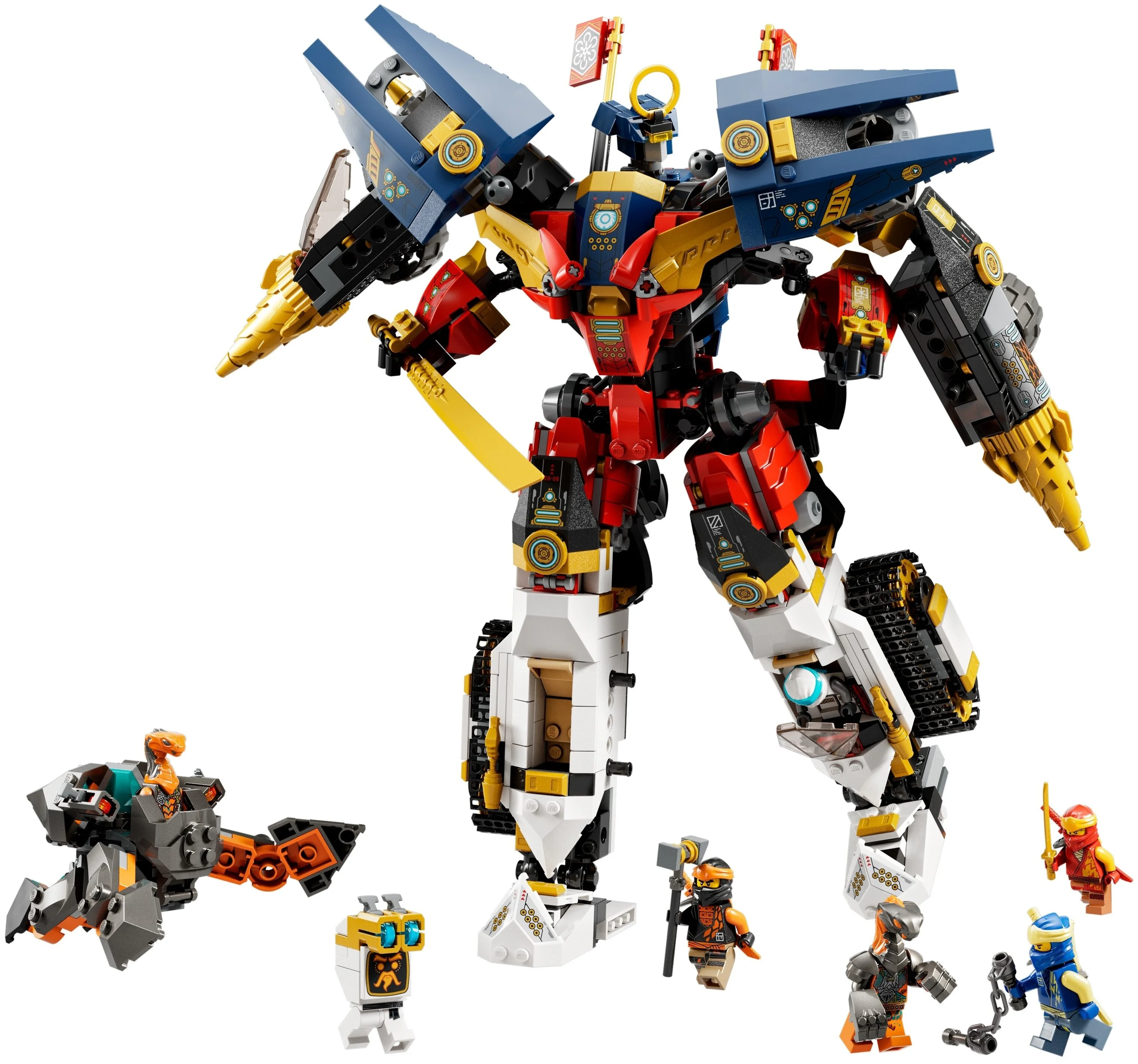 Цена Конструктор LEGO Ультра-комбо-робот ниндзя Ninjago 71765