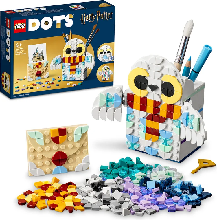 Картинка Конструктор LEGO 41809 DOTs Подставка для карандашей Hedwig