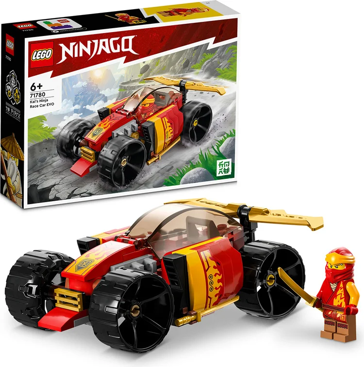 Картинка Конструктор LEGO 71780 Ниндзяго Гоночный автомобиль Кая EVO