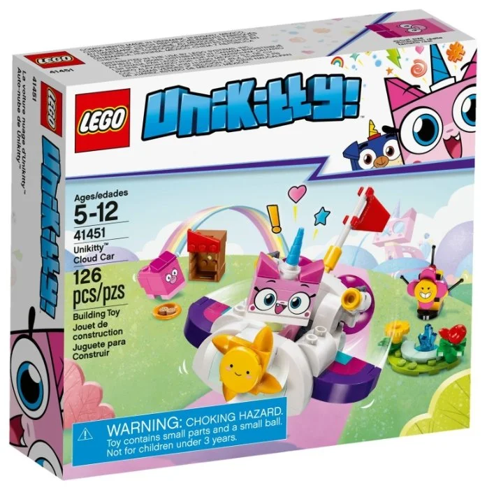 Конструктор LEGO Машина-облако Юникитти Unikitty 41451