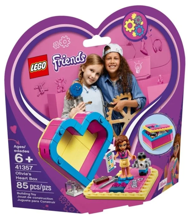 Конструктор LEGO Шкатулка-сердечко Оливии Friends 41357