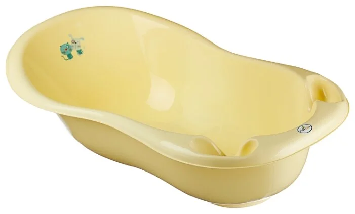 Детская ванночка Tega 102см DOG and CAT (ПЁС и КОТ) yellow PK-005 ODPLYW-102