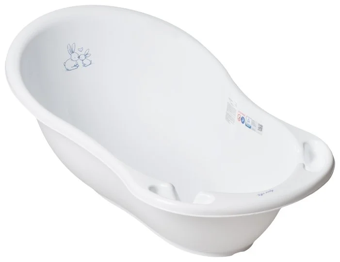 Фото Детская ванночка Tega КРОЛИКИ 86 White