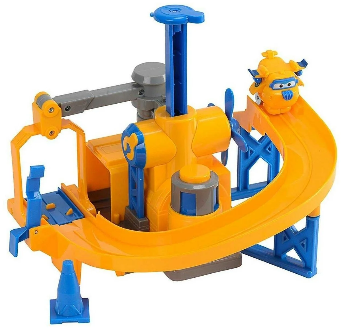 Трансформер СУПЕР КРЫЛЬЯ Станция Донни с подъемником. Трансформер ДОННИ (автоматическая трансформация) EU720813S Казахстан