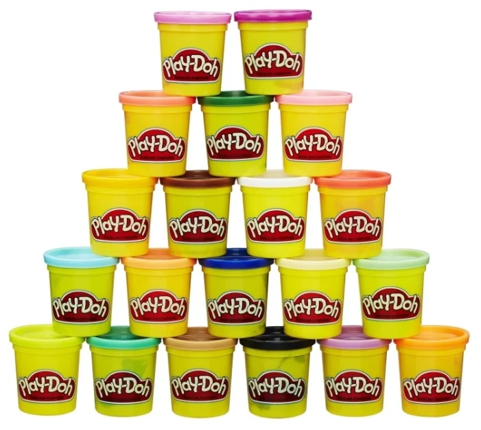 Картинка Игровой набор HASBRO PLAY-DOH из 20 баночек A7924