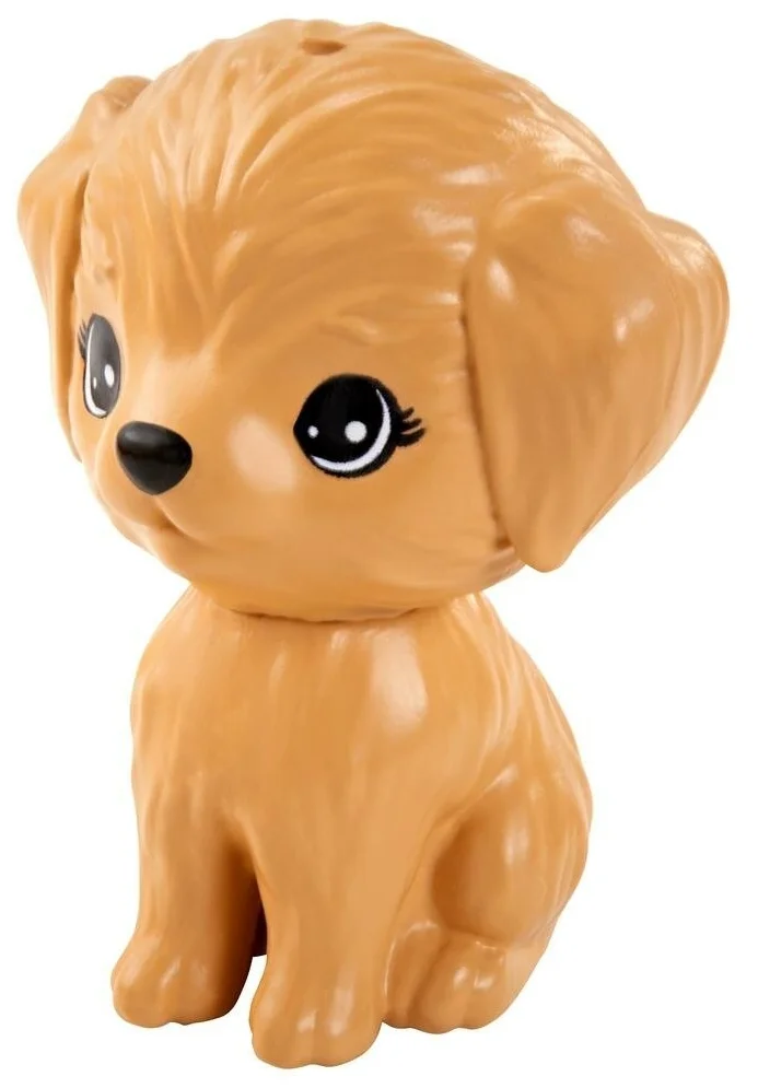 Фото Кукла BARBIE с питомцем в платье с фламинго GRT860/GRT87