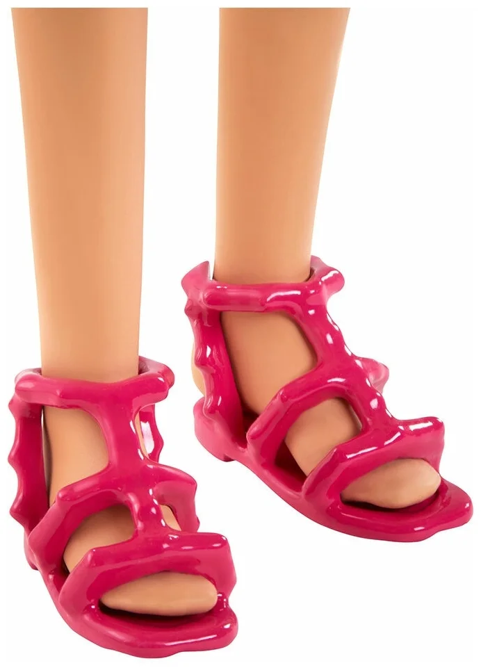 Картинка Кукла BARBIE с питомцем в платье с фламинго GRT860/GRT87