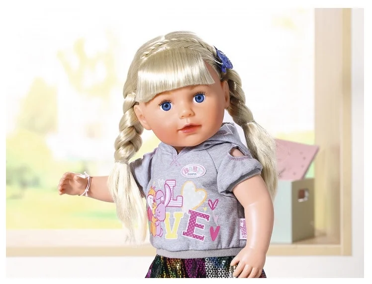 Цена Кукла ZAPF BABY born Кукла Сестричка 2019 43 см 24-603