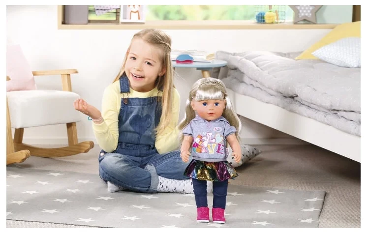 Кукла ZAPF BABY born Кукла Сестричка 2019 43 см 24-603 заказать