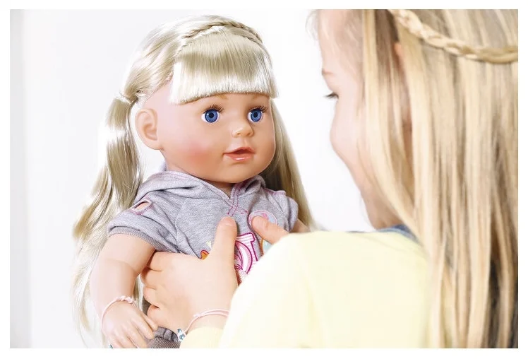 Кукла ZAPF BABY born Кукла Сестричка 2019 43 см 24-603 Казахстан